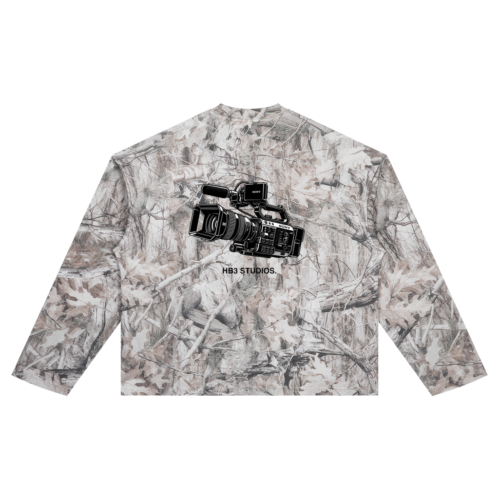 The Color Block Camo | Unisex Tree Camo Waffle T-Shirt