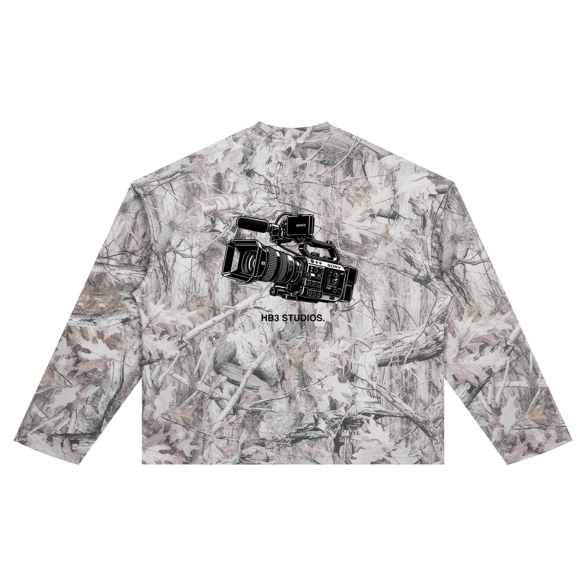 The Color Block Camo | Unisex Tree Camo Waffle T-Shirt