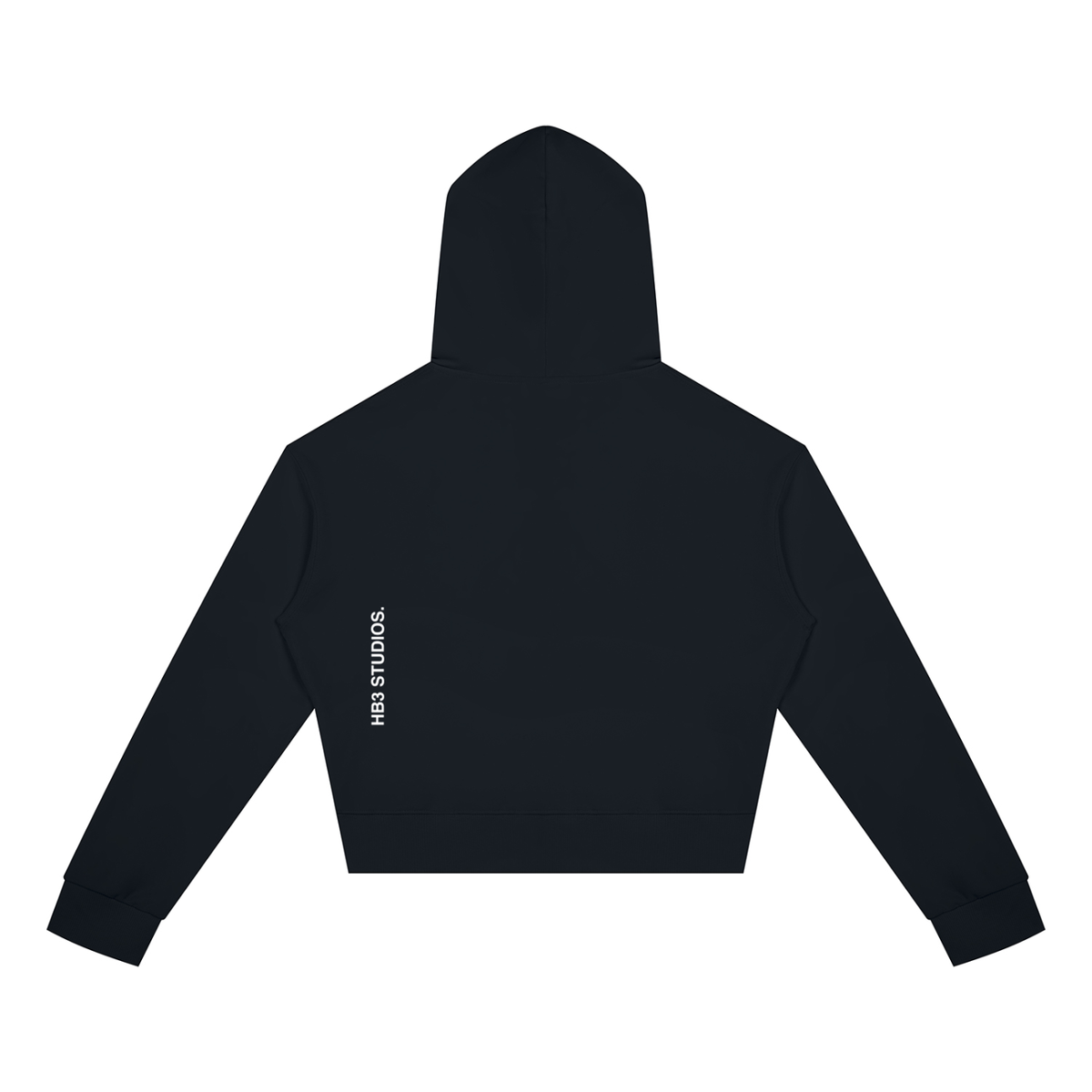 The Peony Prime | Women's Crop Full Zip Hoodie