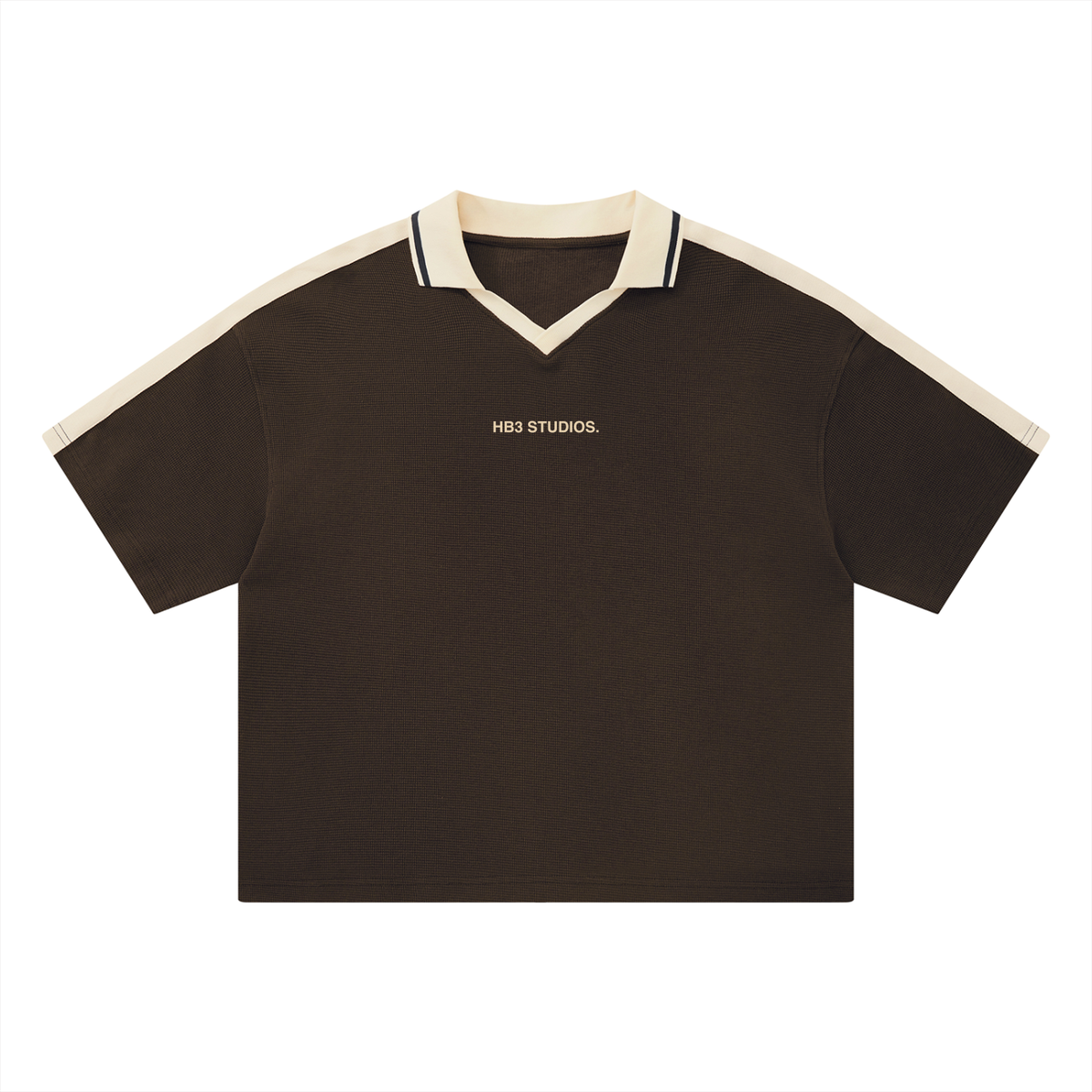 The Bogey | Waffle Heavyweight Polo Shirt