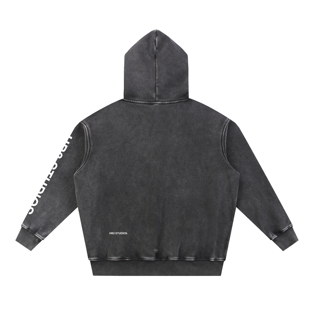 The OG Hood | Snow Wash Fleece Oversize Hoodie