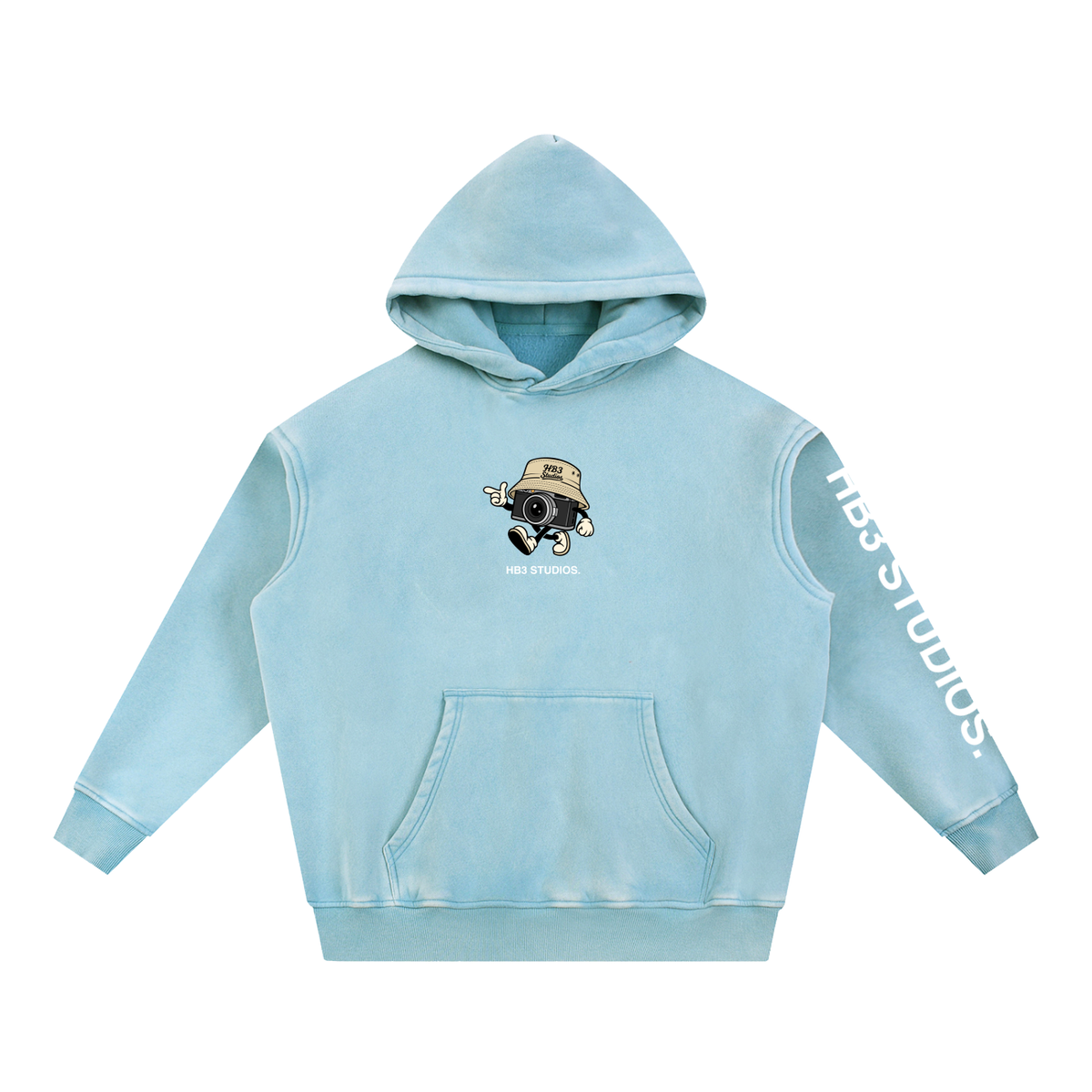 The OG Hood | Snow Wash Fleece Oversize Hoodie